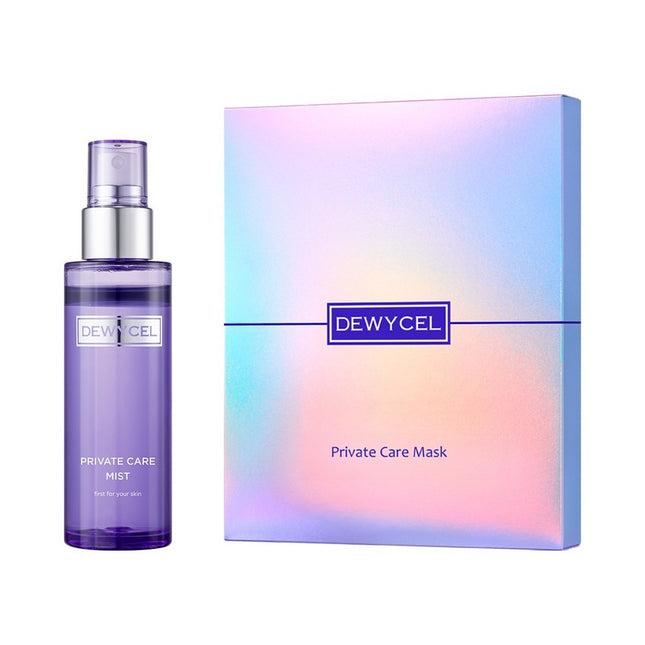 DEWYCEL  VVIP Homecare High Nutrition Moisture Glow Private Care Mist+Mask Pack Set, 1 Set