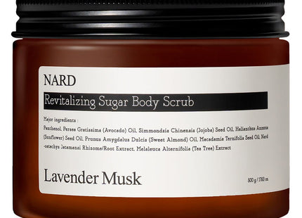 NAD  Revitalizing Sugar Body Scrub Lavender Musk, 500g, 1 Count