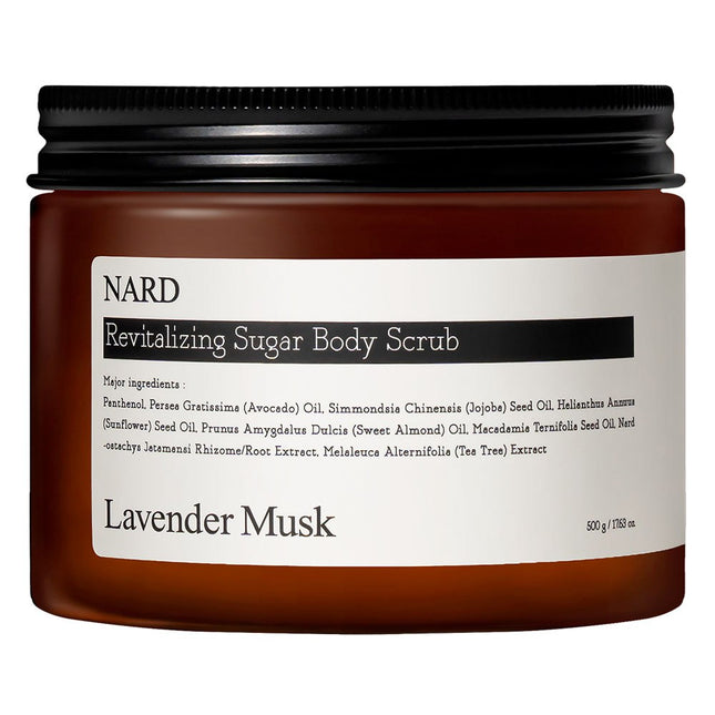NAD  Revitalizing Sugar Body Scrub Lavender Musk, 500g, 1 Count