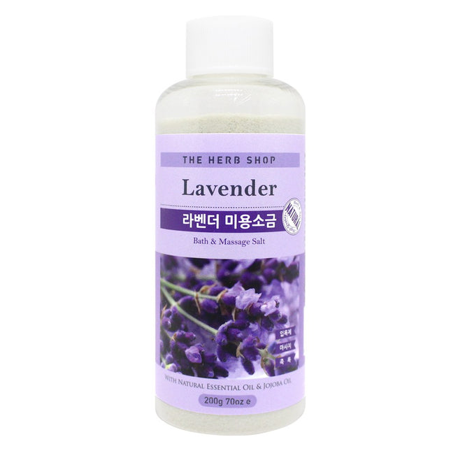 THE HERB SHOP  Beauty Salt Lavender 200g 1 count