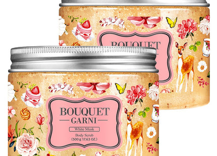 BOUQUET GARNI  Sugar Body Scrub White Musk 500g 2ea