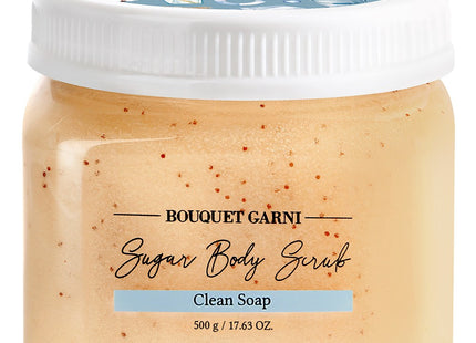 BOUQUET GARNI  Sugar Body Scrub Clean Soap, 500g, 1 Count