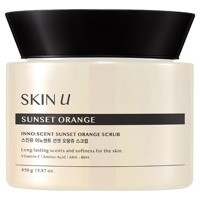 SKINU  Innocent Body Scrub Sunset Orange, 450g, 1 count