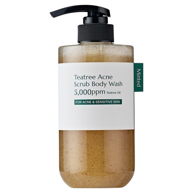 MINTED  Tea Tree Acne Clear Body Wash 500ml 1 count