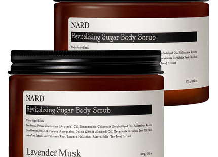 NAD  Bouquet Garni Revitalizing Sugar Body Scrub Lavender Musk, 500g, 2 Count