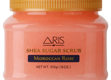 ARIS  Shea Sugar Body Scrub Moroccan Rose, 510g, 1 Count