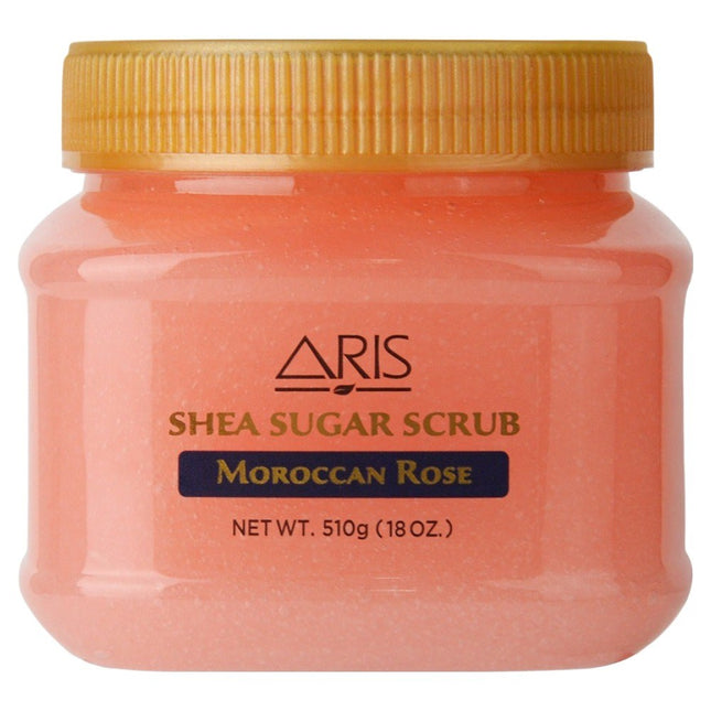 ARIS  Shea Sugar Body Scrub Moroccan Rose, 510g, 1 Count