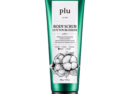 PLU  Original Body Scrub Cotton Blossom 200g 1 Count