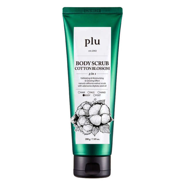 PLU  Original Body Scrub Cotton Blossom 200g 1 Count