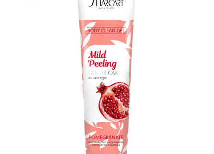 SHAKART Shakart Face & Body Exfoliating Peeling Gel Pomegranate Scent 310ml 1 Pack
