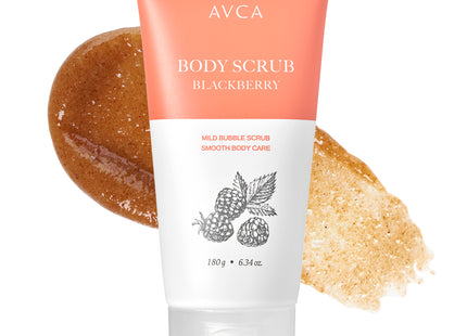 ABCA  Signature Body Scrub Blackberry Scent, 180g, 1 Pack