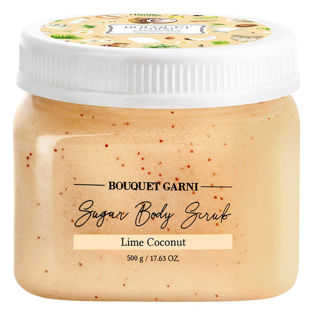 BOUQUET GARNI  Sugar Body Scrub Lime Coconut 500g 1 Count