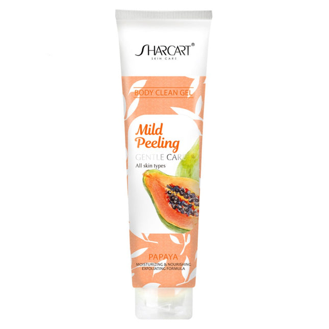 SHAKAT Shakat Face & Body Exfoliating Peeling Gel Papaya Scent, 310ml, 1 Unit