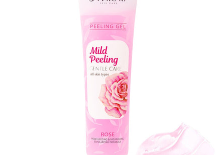 SHAKART  Face Body Exfoliating Peeling Gel Rose Scent, 310ml, 1 Count