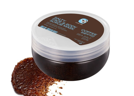 NONE  Coffee Face & Body Scrub Mask Coffee Bean Scent, 300g, 1 Count