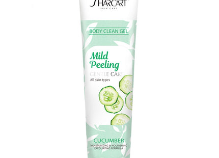 SHAKART  Face & Body Exfoliating Peeling Gel Cucumber Scent 310ml 1 Count