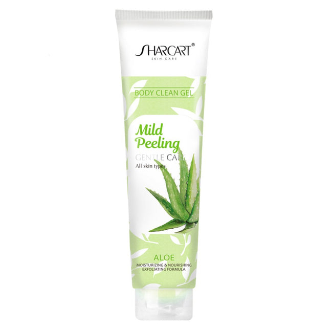 SHAKAT Shakat Face & Body Exfoliating Peeling Gel Aloe Scent, 310ml, 1 Pack