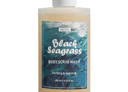 NESIFC  Black Sea Grass Body Scrub Wash Cotton Musk 250ml 1ea