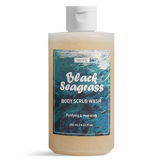 NESIFC  Black Sea Grass Body Scrub Wash Cotton Musk 250ml 1ea