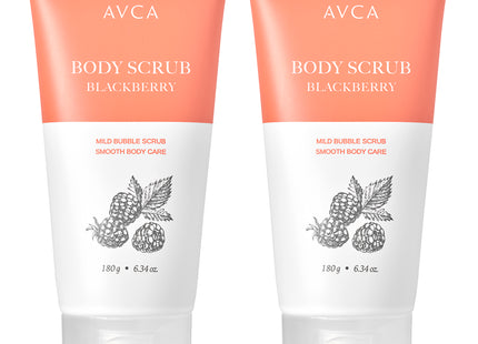 ABKA  Signature Body Scrub Blackberry Scent, 180g, Set of 2