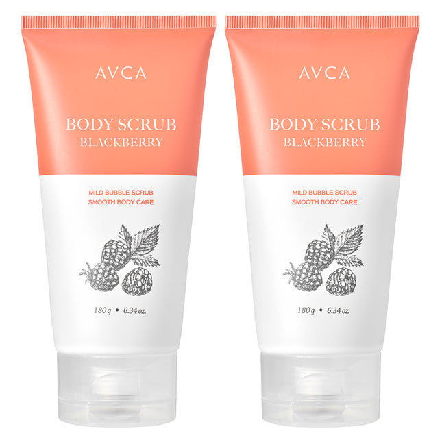 ABKA  Signature Body Scrub Blackberry Scent, 180g, Set of 2