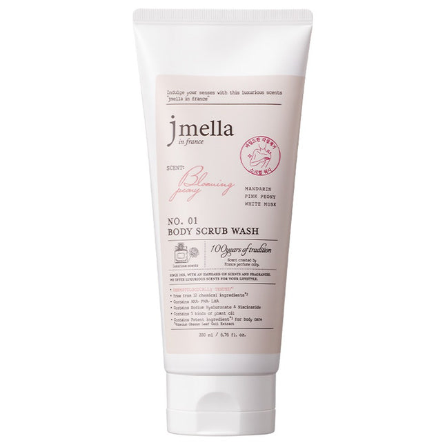 JMELLA IN FRANCE Blooming Peony Body Scrub Wash 200ml 1ea