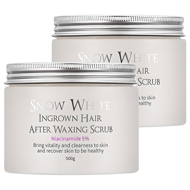 BEAUTY RECIPE  Snow White Ingrown Hair After Waxing Scrub, 500g, 2 Pack