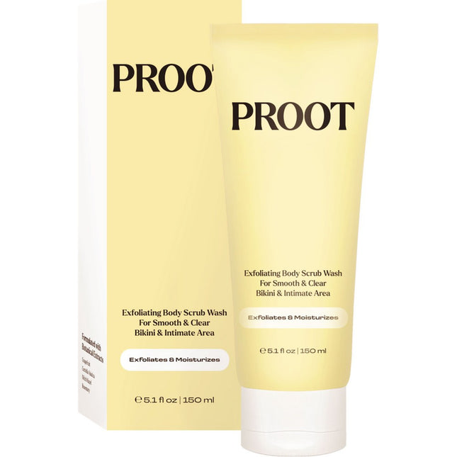 NONE  Brazilian Waxing Scrub, Brazilian Scrub, Ingrown Hair Scrub, Chicken Skin Scrub, Body Scrub, Post-Waxing Care Scrub, 150ml, 1 Count