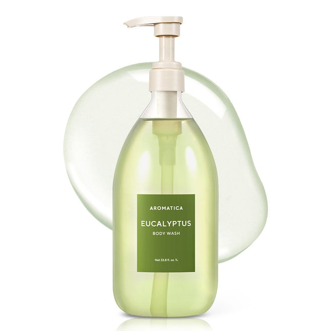 AROMATICA  Eucalyptus Body Wash 1L 1ea