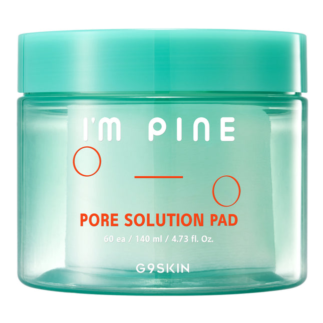 G9SKIN  I'm Fine Pore Solution Pad 140ml, 1 Count