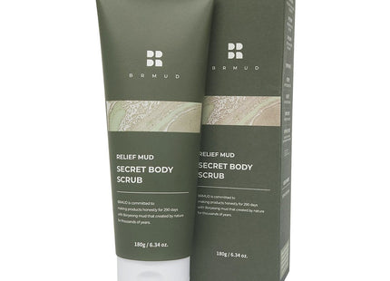 BIORACE  Relief Mud Secret Body Scrub Citrus, 180g, 2 Count
