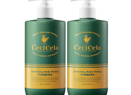 CECI CELLA  Refreshing Body Peeling, 500ml, 2 Count