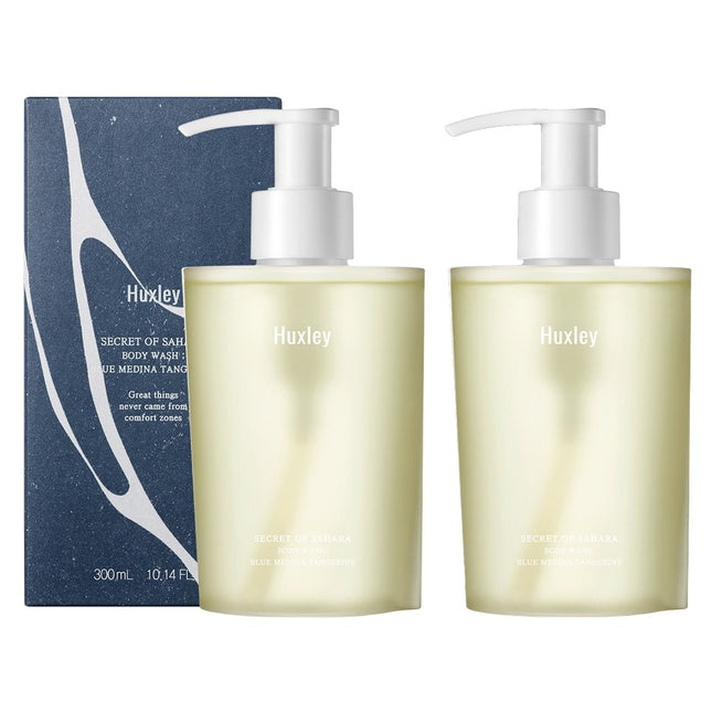 HUXLEY  Body Wash Blue Medina Tangerine, 300ml, 2 Count