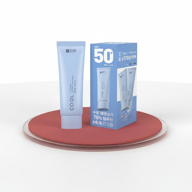 SNP UV Perfect Air Cool Sun Cream Double Set