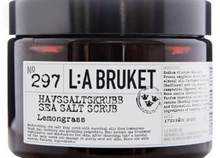 LABOURQUETTE  Sea Salt Body Scrub Lemongrass 420g 1 count