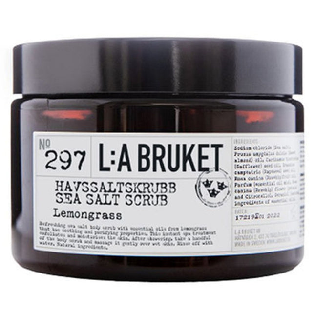 LABOURQUETTE  Sea Salt Body Scrub Lemongrass 420g 1 count