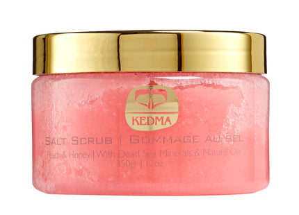 KEDMA  Salt Body Scrub Peach 350g 1ea