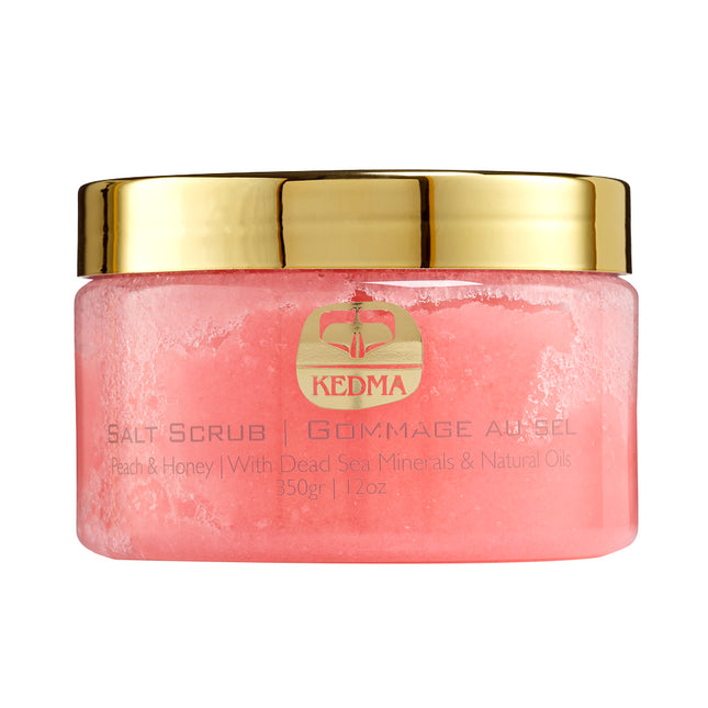 KEDMA  Salt Body Scrub Peach 350g 1ea