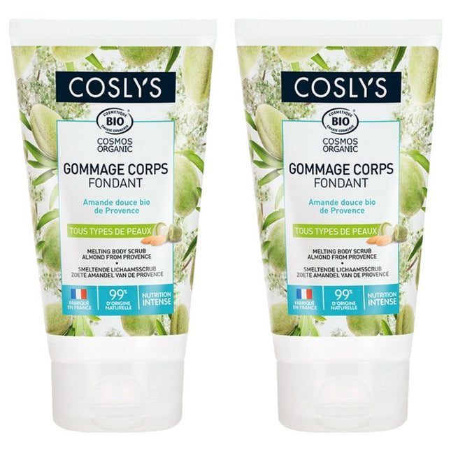 COSLIX  Body Scrub Sweet Almond 150g 2 Count