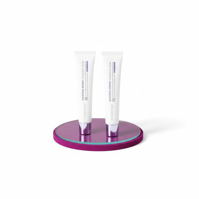 DERMAFIRM Soothing Repair Toning Sun Cream R4 40g