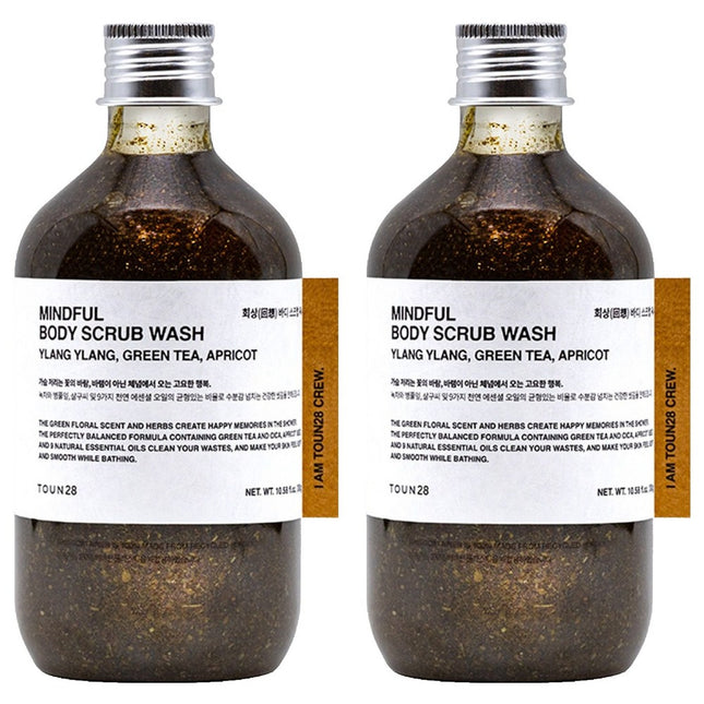 TONE28  Body Scrub Wash 300g 2-Pack