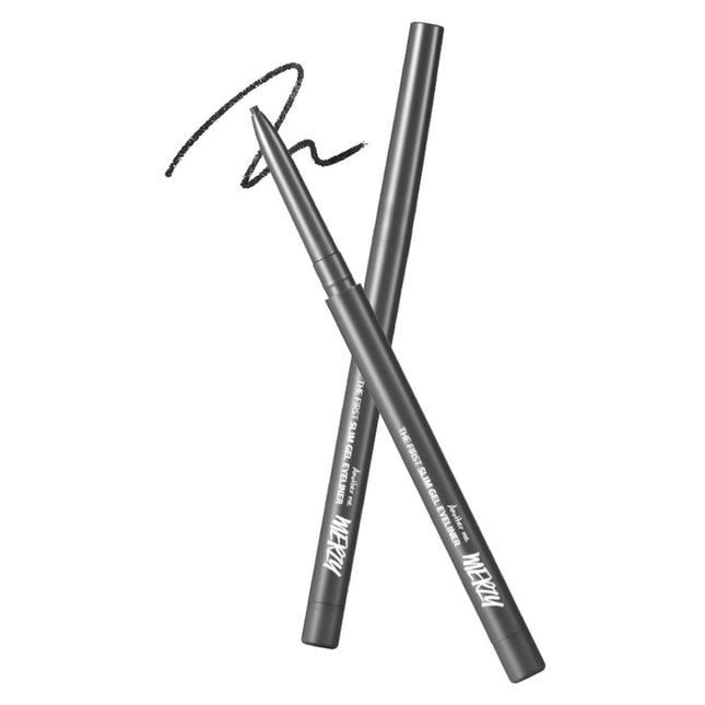 MERGE  The First Slim Gel Eyeliner 0.05g, GS2 Black Spinel, 1count