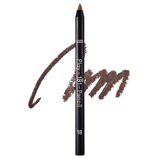 ETUDE  PLAY 101 AUTO EYELINER PENCIL 0.5g NO.18 BR407 1PC