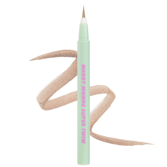 MERYMONDE  Super Slim Pen Eyeliner, 10 Warm Latte, 1 count