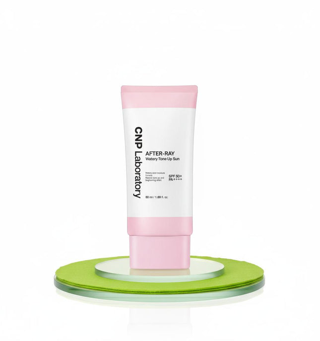 CNP LABORATORY After-Ray Watery Tone-Up Sun 50ml Double Set