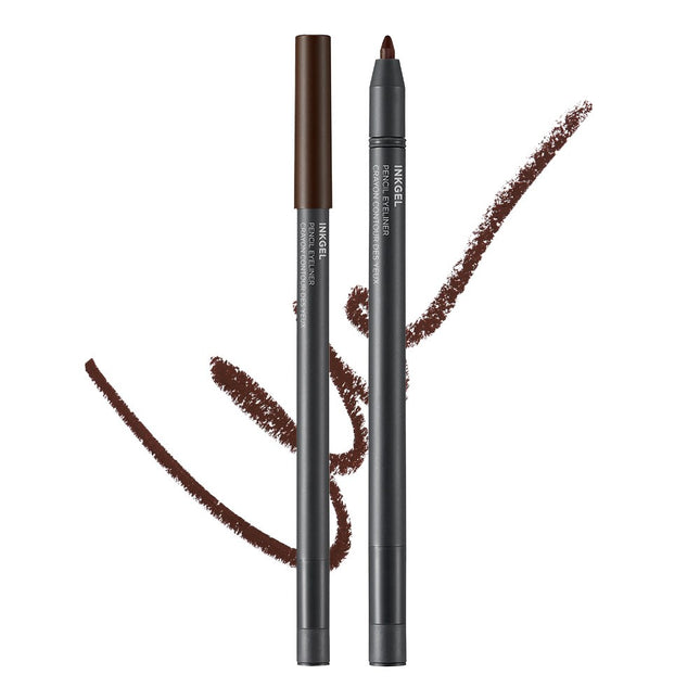 THE FACE SHOP Ink Gel Pencil Liner 0.5g, 1 pc, 03 Seattle Brown