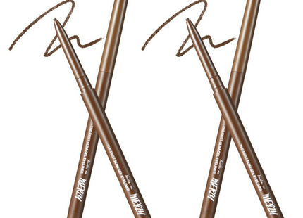 MERZY  The First Slim Gel Eyeliner 0.05g, GS4 Brown Quartz, 2pcs