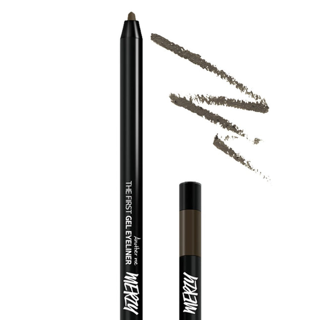 MERGE  The First Gel Eyeliner 0.5g, G11 Charcoal Brown, 1 Count