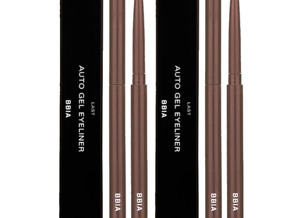 BBIA  Last Auto Gel Eyeliner 0.3g, 03 Rose Brown, 2pk