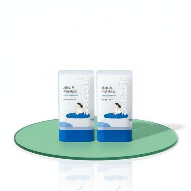 ROUND LAB Birch Juice Moisturizing Sun Stick 19g + 19g